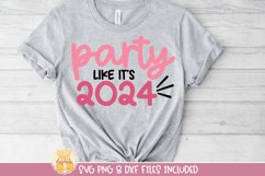 New Year&#039;s Eve 2024 SVG | New Years Shirt Cut File Product Image 1