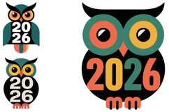 Wise Owl New Year 2026 Set Product Image 1