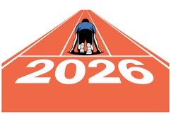 2026 Starting Line Motivation Vector Product Image 1