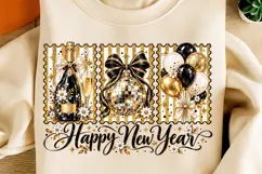 New Year 2026 Png, Disco Ball Png Product Image 2