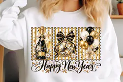 New Year 2026 Png, Disco Ball Png Product Image 5