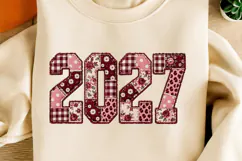 New Year 2027 Design Png Happy New Year Product Image 2