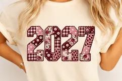 New Year 2027 Design Png Happy New Year Product Image 4