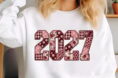 New Year 2027 Design Png Happy New Year Product Image 5
