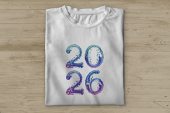 Cyberpunk New Year 2026 Clipart Bundle Product Image 3