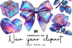 New year clipart Sublimation Product Image 1