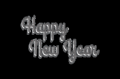 New year day lettering typography art concept Product Image 2