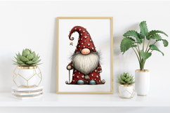 New Year Gnome Clipart Sublimation Product Image 2