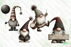 New Year Gnomes Clipart Product Image 1