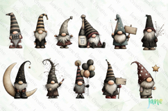 New Year Gnomes Clipart Bundle Product Image 2