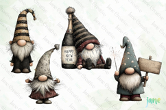 New Year Gnomes Clipart Product Image 1