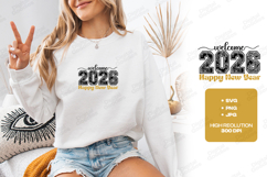 New Year 2026 SVG Shirt Design Product Image 2