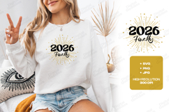 New Year 2026 SVG Shirt Design Product Image 2