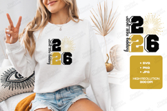 New Year 2026 SVG Shirt Design Product Image 2