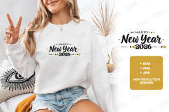 New Year 2026 SVG Shirt Design Product Image 2