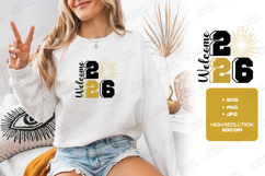 New Year 2026 SVG Shirt Design Product Image 3