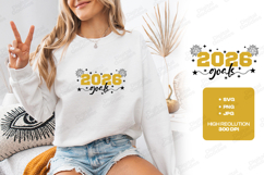 New Year 2026 Goals SVG Shirt Design Product Image 2