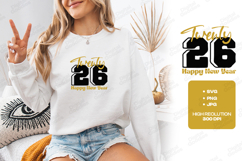 New Year 2026 SVG Shirt Design Product Image 2