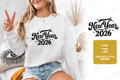 New Year 2026 SVG Shirt Design Product Image 2