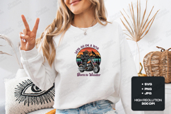 Lets Go On A Ride SVG - Gorilla Biker Retro Motorcycle File Product Image 2