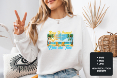 Keep It Coastal Ride the Tide Summer Beach Sublimation PNG Product Image 2
