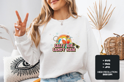 Salty Air Sandy Hair SVG - Summer Beach Vacation Art Product Image 2