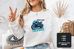 Rider Mode SVG - Sportbike Sport Motorcycle Speed Cut File Product Image 2