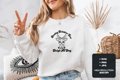 SEO Optimized Title Resting Reindeer Face SVG - Sleigh All Product Image 2