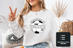 Champion of Soccer SVG - Athletic Varsity Tournament Logo Product Image 2