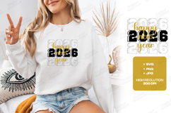 New Year 2026 SVG Shirt Design Product Image 2