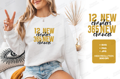 New Year 2026 SVG Shirt Design Product Image 2