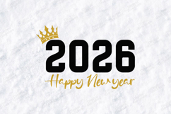 New Year 2026 SVG Shirt Design Product Image 3