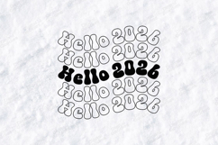 Hello New Year 2026 SVG Shirt Design Product Image 3