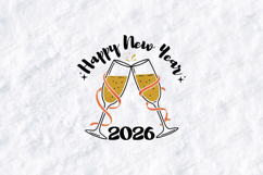 New Year 2026 SVG Shirt Design Product Image 3