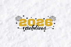 Happpy New Year 2026 Resolutions SVG Shirt Design Product Image 3