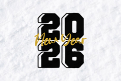 New Year 2026 SVG Shirt Design Product Image 3