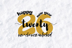 Happy New Year 2026 SVG Shirt Design Product Image 3