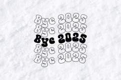 Good Bye 2025 New Year Shirt Design Product Image 3