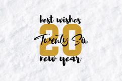 New Year Best Wishes 2026 SVG Shirt Design Product Image 3