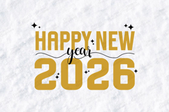 New Year 2026 SVG Shirt Design Product Image 3