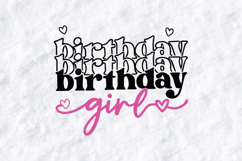 Birthday Girl SVG for T-Shirt and Craft Projects Product Image 3