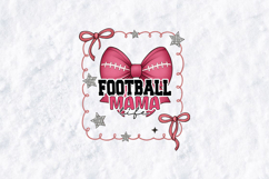 Football Mama Life SVG - Pink Striped Gameday PNG Graphic Product Image 3