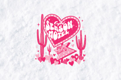 Retro Cupid Season Motel Western Valentine PNG Design Product Image 2