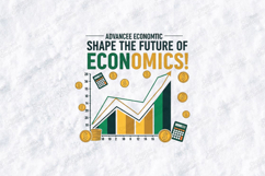 Future of Economics SVG - Advanced Economic Growth Cut File Product Image 2