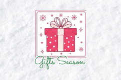 Cozy Snowman Icon SVG | Cute Winter Sublimation Art Product Image 1