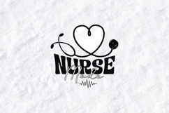 Mama Bear SVG - Cute Minimalist Motherhood Bear Cut File Product Image 1