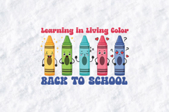 Learning In Living Color SVG Crayon Feelings Moods Cut File Product Image 1