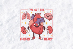 I've Got the Biology Heart SVG - Anatomy Teacher Cut File Product Image 2
