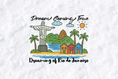 Rio de Janeiro SVG - Dreaming of Rio Brazil Travel Design Product Image 1
