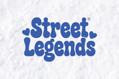 Street Legends SVG - Retro Aesthetic Bubble Letter Design Product Image 2